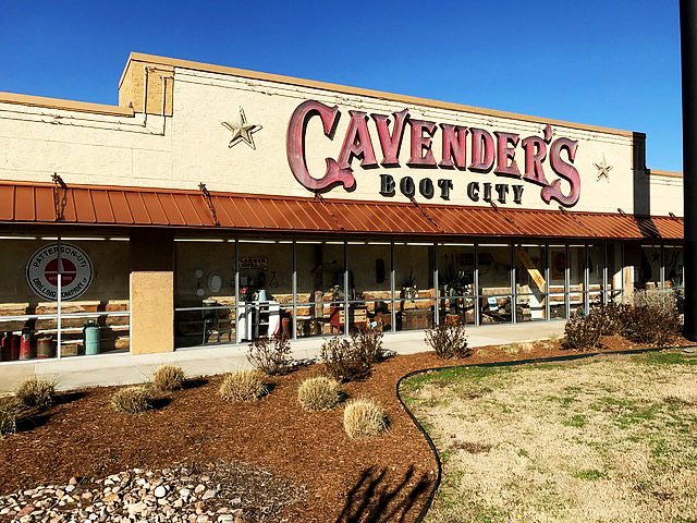 Cavender's Boot City at 2833 LBJ Freeway in Dallas, TX